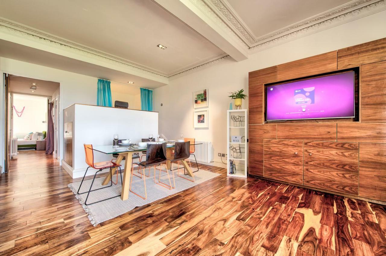 Modern Flat With Fantastic Views Edimburgo Exterior foto