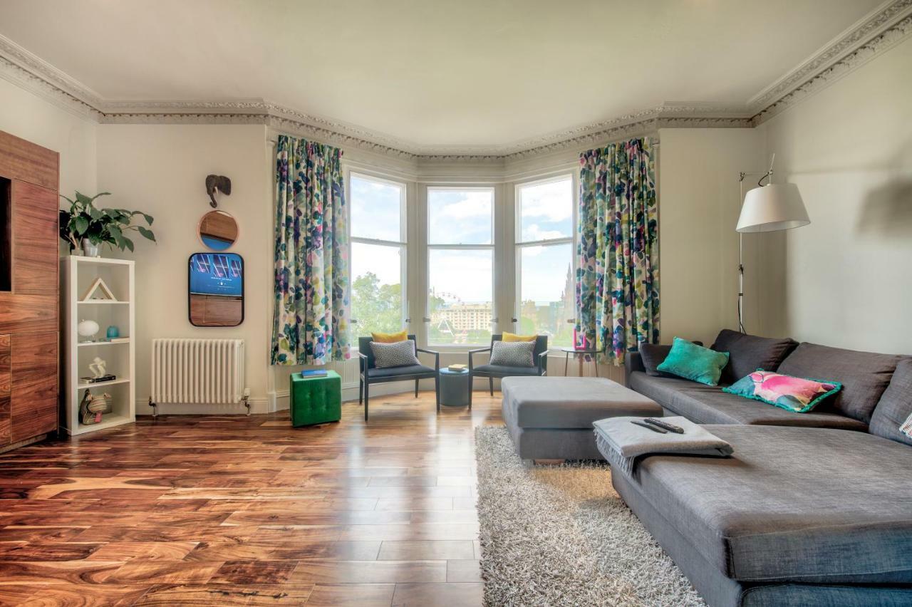 Modern Flat With Fantastic Views Edimburgo Exterior foto